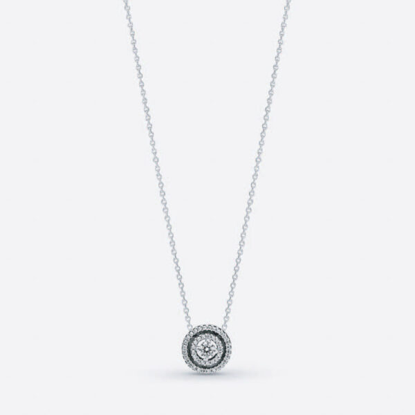 Pandöra Brilliant Halo Double Necklace 399414C01