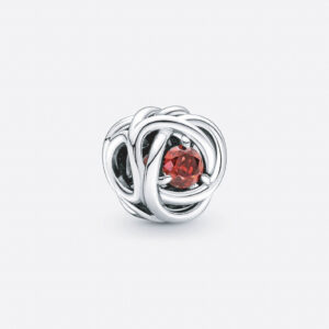 Pandöra July True Red Eternity Circle Charm 790065C01