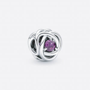 Pandöra February Purple Eternity Circle Charm 790065C02