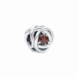 Pandöra January Red Eternity Circle Charm 790065C06
