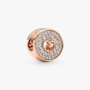 Pandöra Pavé & Heart Anniversary Charm 781977C01