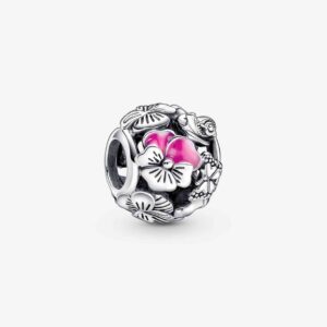 Pandöra Pansy Flower Friends Charm 790759C01