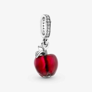 Pandöra Murano Glass Red Apple Dangle Charm 799534C01